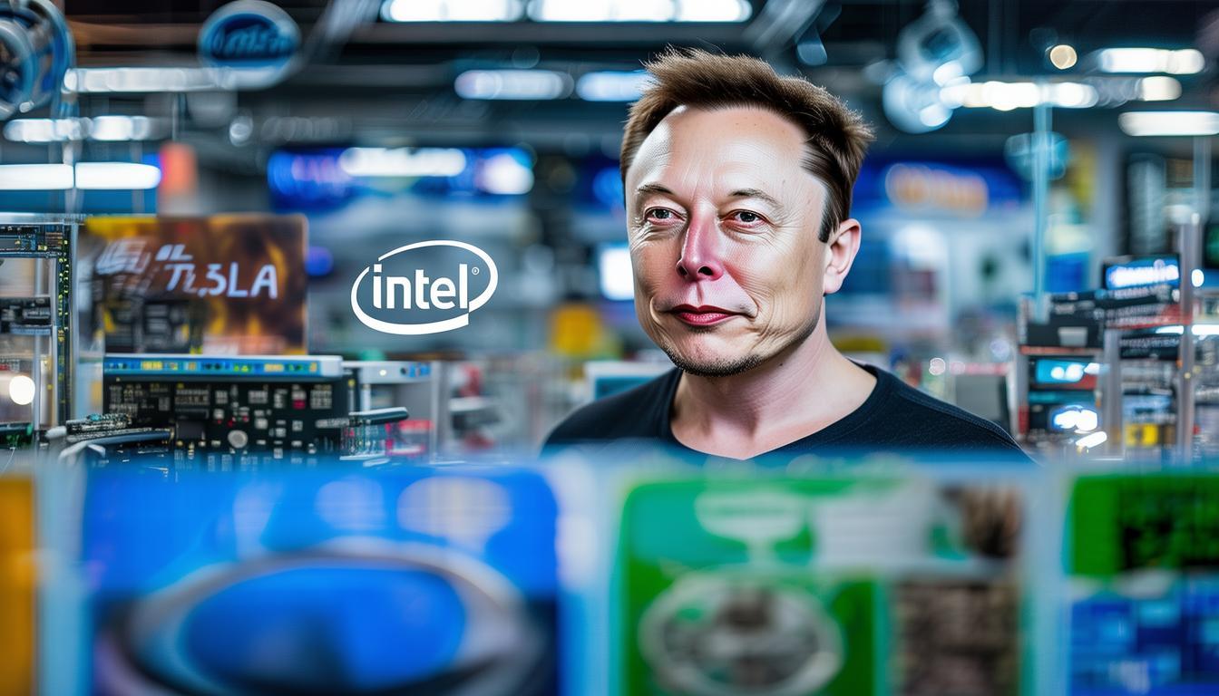 马斯克收购意向曝光，英特尔股价应声上涨近10%引发市场讨论_英特尔股价大涨_英特尔股价涨了多少倍