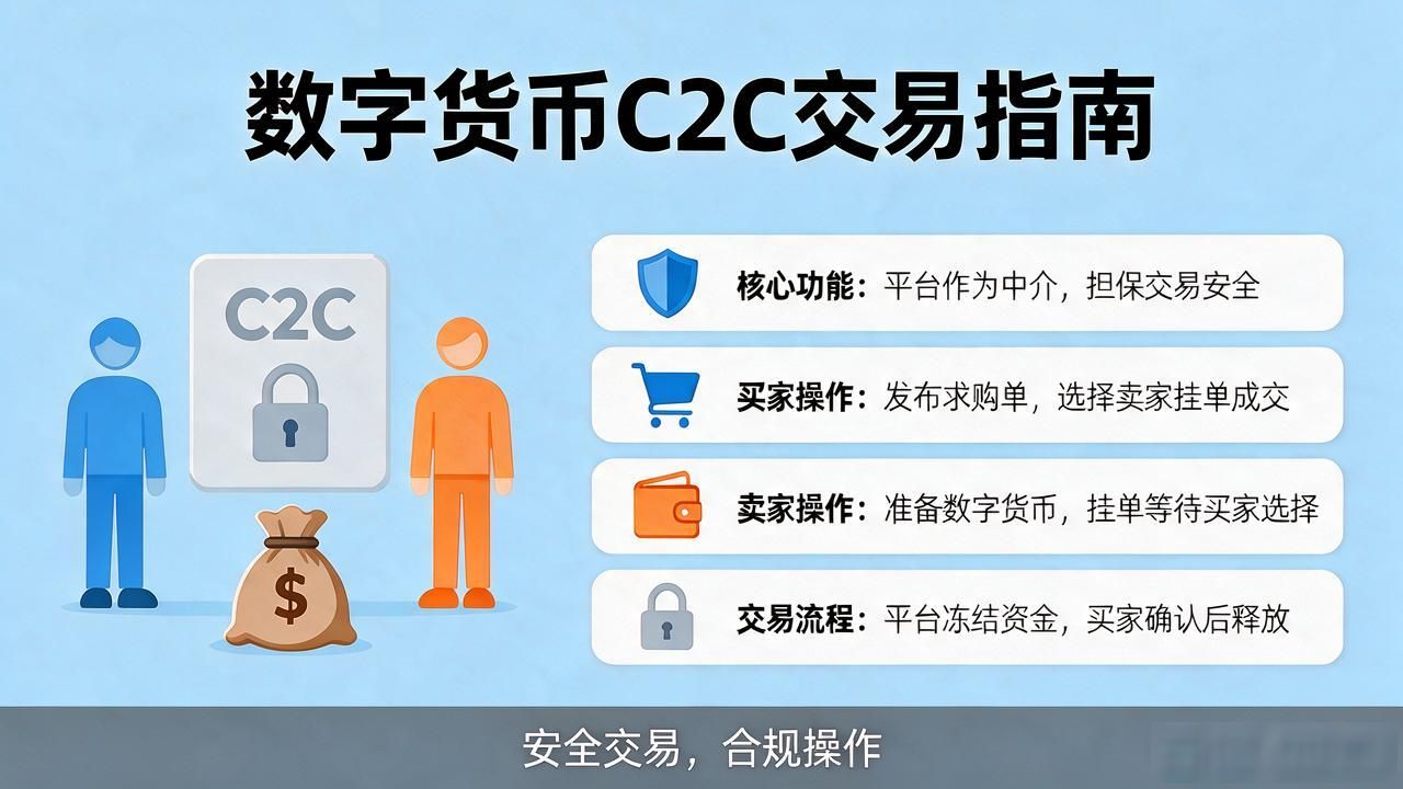 数字货币C2C是什么？一文讲清含义与用法