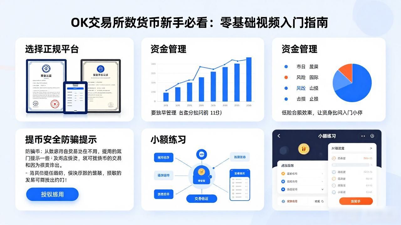 OK交易所数字货币新手必看：零基础视频入门指南
