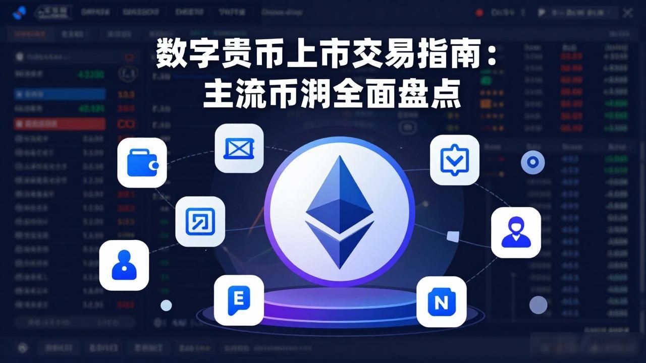 数字货币上市交易指南：主流币种全面盘点