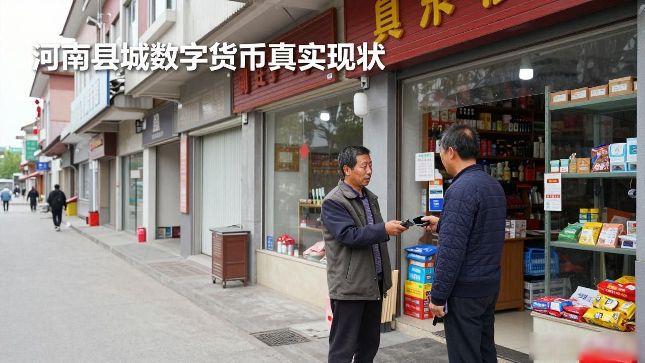 河南县城数字货币真实现状，普通人的机会在哪里