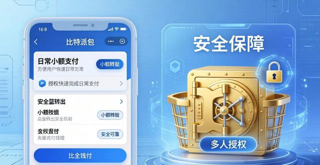 比特派安全篮子：两步开启资产多重保障