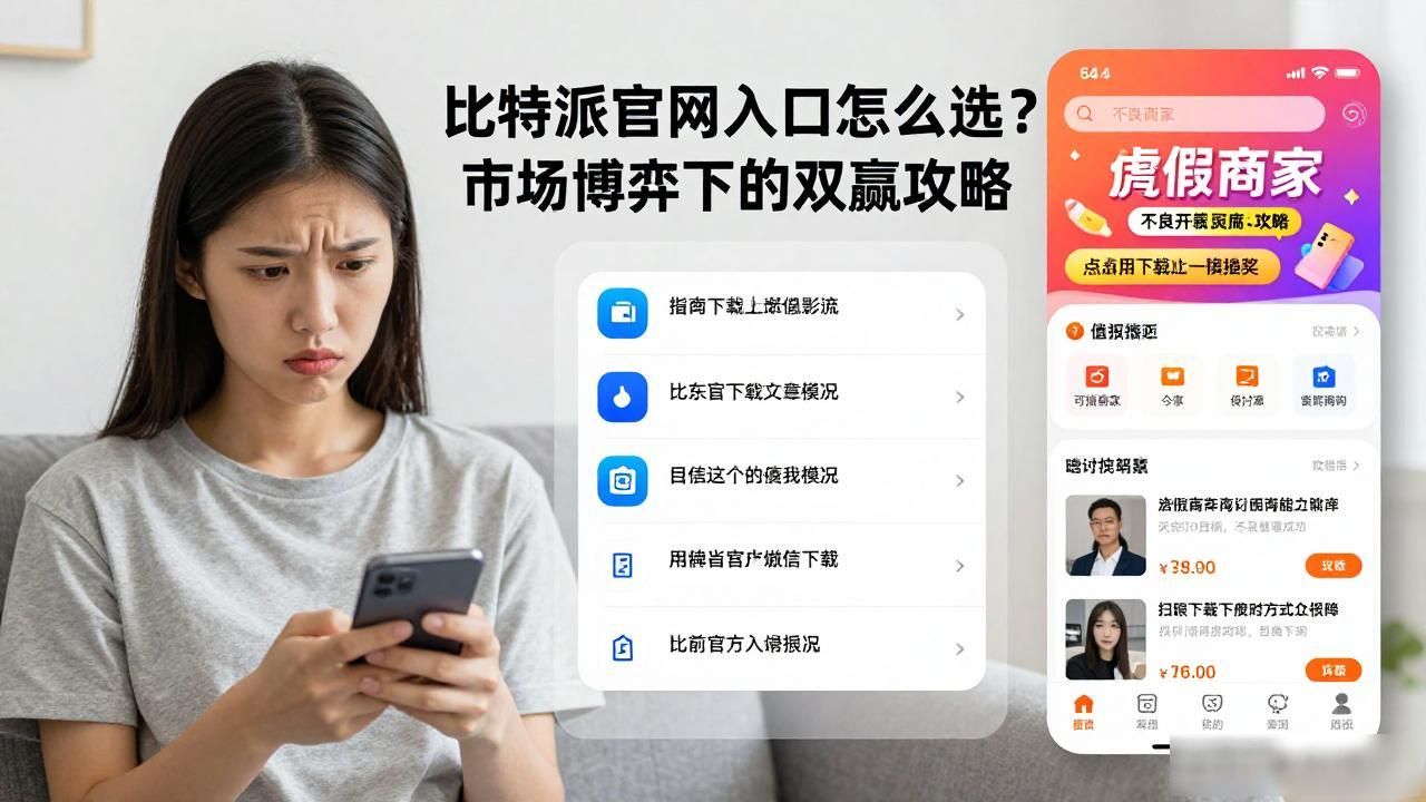 比特派官网入口怎么选?市场博弈下的双赢攻略