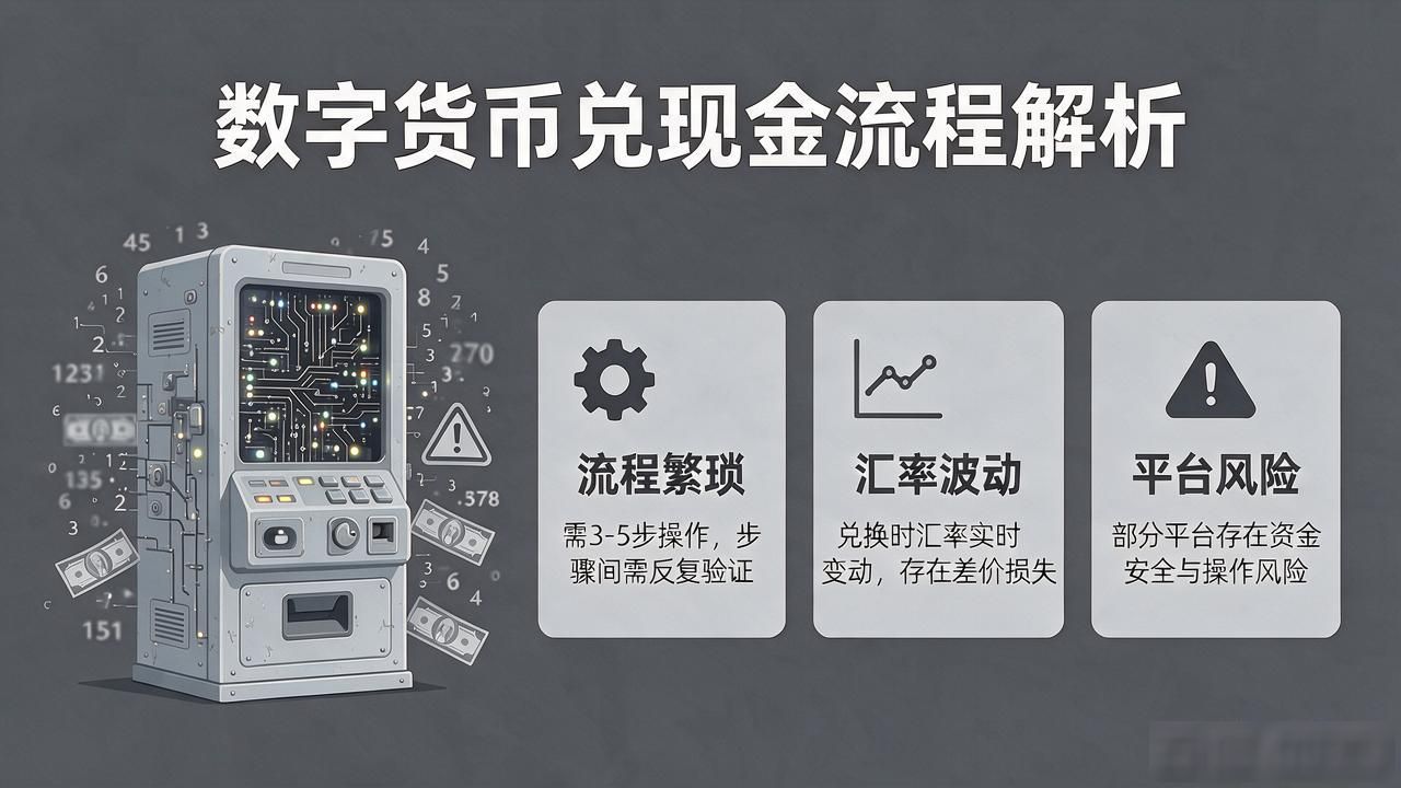 数字货币能换现金吗？一文说清兑换流程
