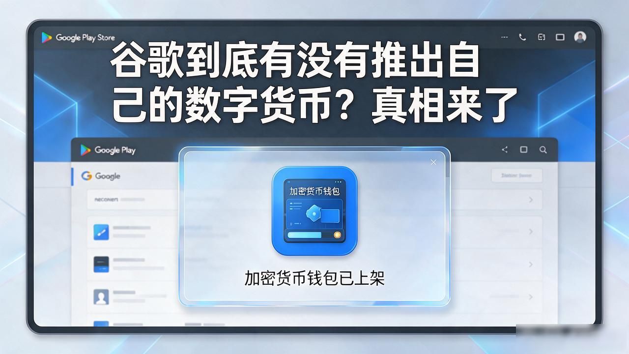 谷歌到底有没有推出自己的数字货币？真相来了