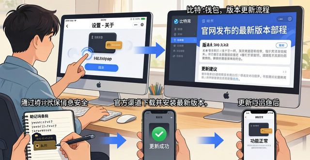 比特派钱包怎样保持最新版?锁定安全与核心功能