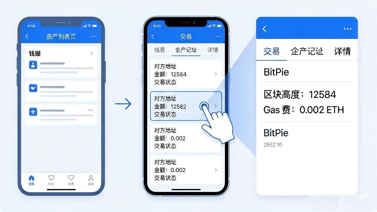 比特派钱包查资产教程:三步看懂余额和交易记录