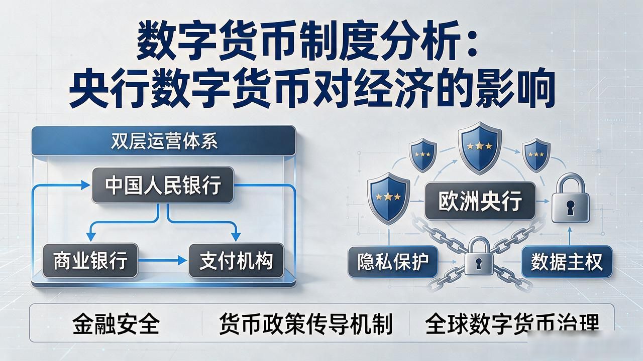 数字货币制度分析：央行数字货币对经济的影响