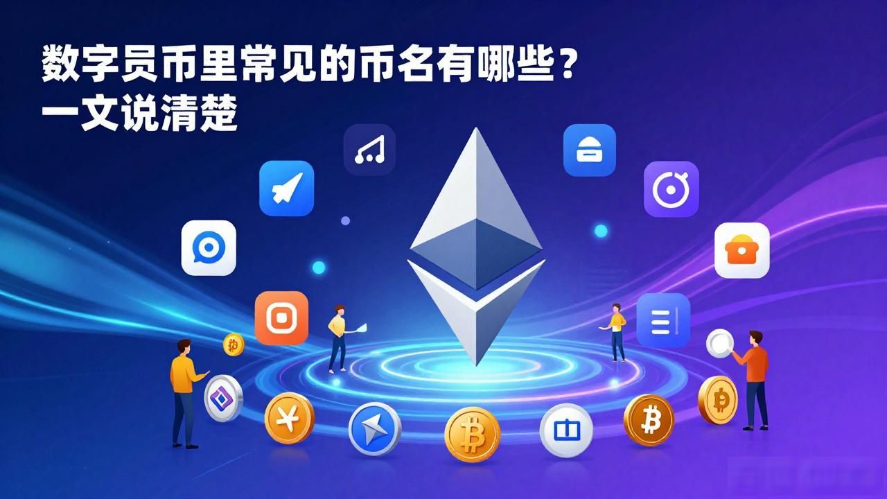 数字货币里常见的币名有哪些？一文说清楚