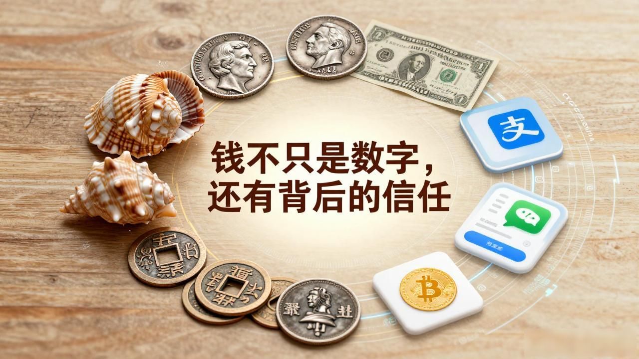 钱不只是数字，还有背后的信任
