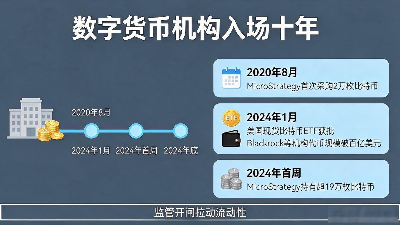 数字货币历年数据：从早期暴涨到机构入场的十年账本