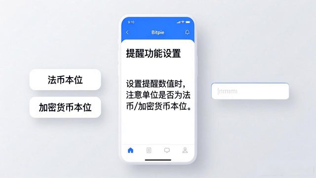 比特派钱包提醒功能设置教程