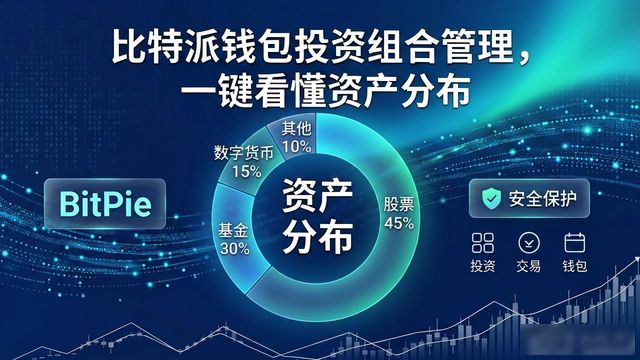 比特派钱包投资组合管理，一键看懂资产分布