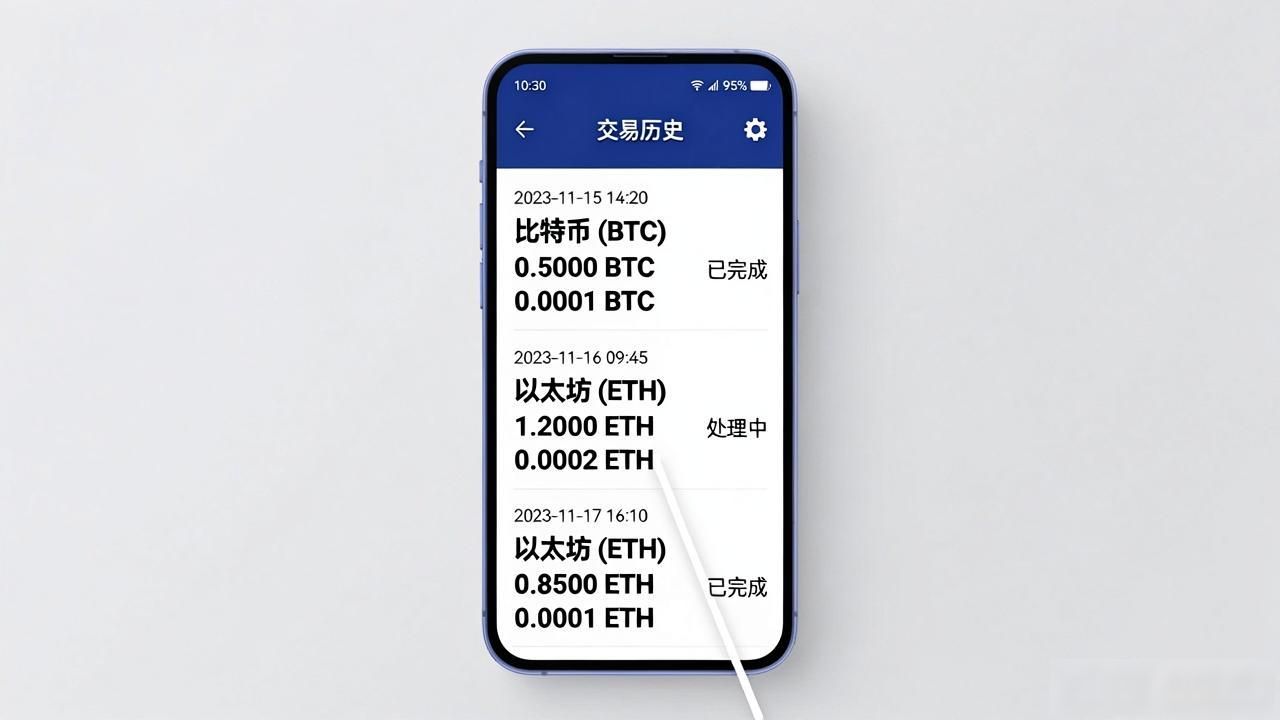 比特派中文版如何保存交易记录