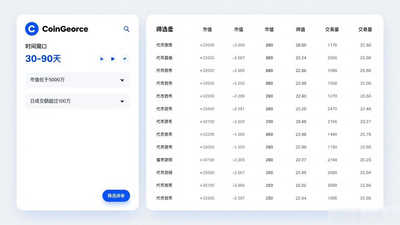 新币怎么找？避开智商税，用对数据工具