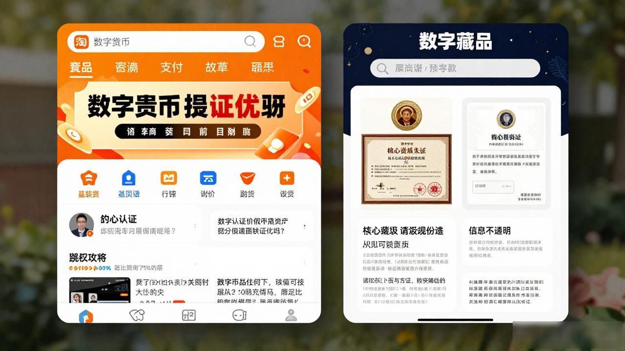 淘宝搜数字货币，全是套路