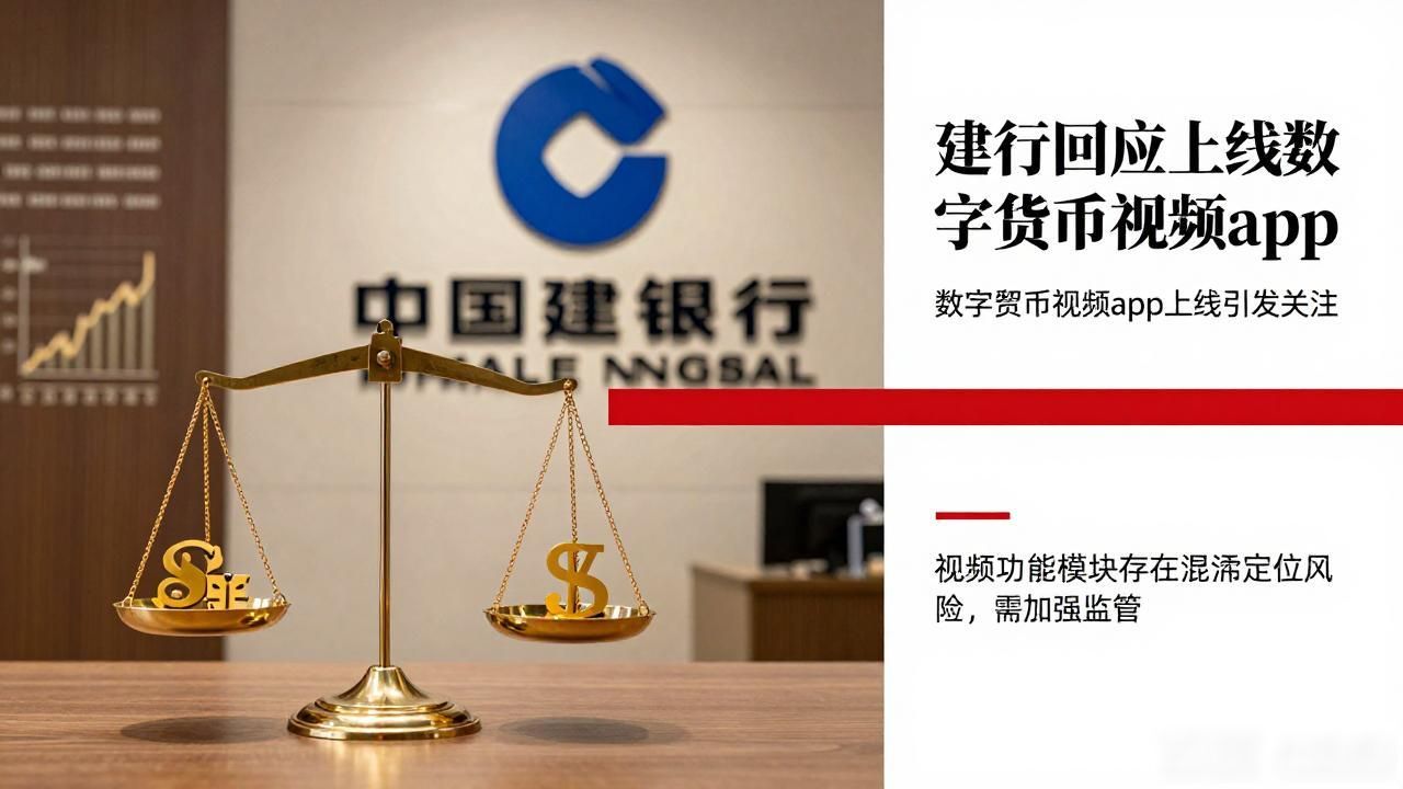 建行回应上线数字货币视频app