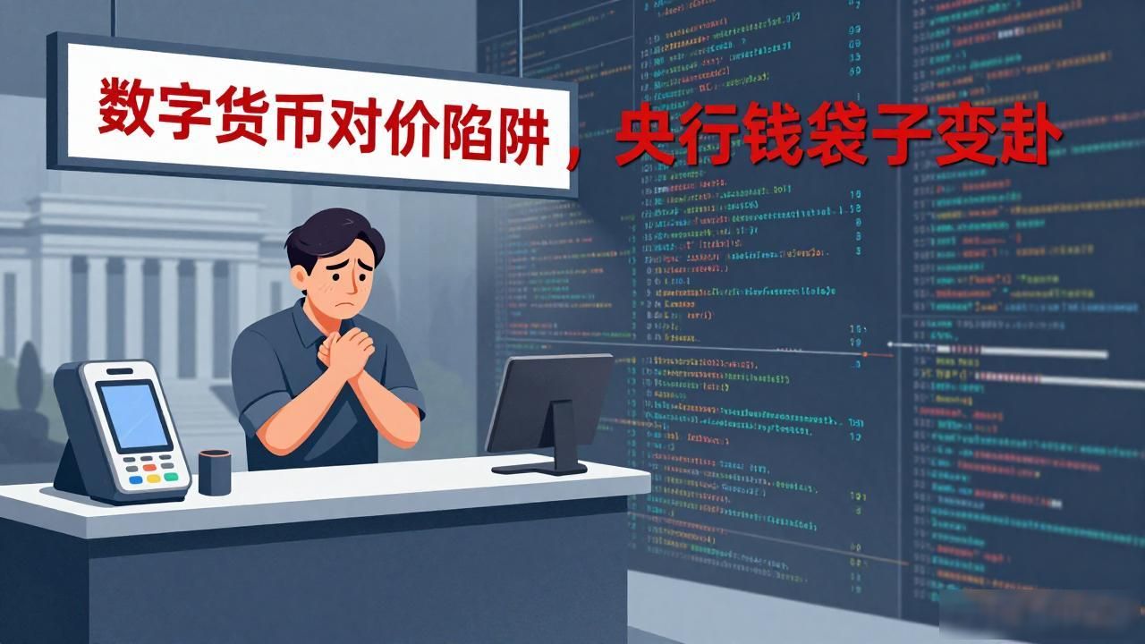 数字货币对价陷阱，央行钱袋子变卦
