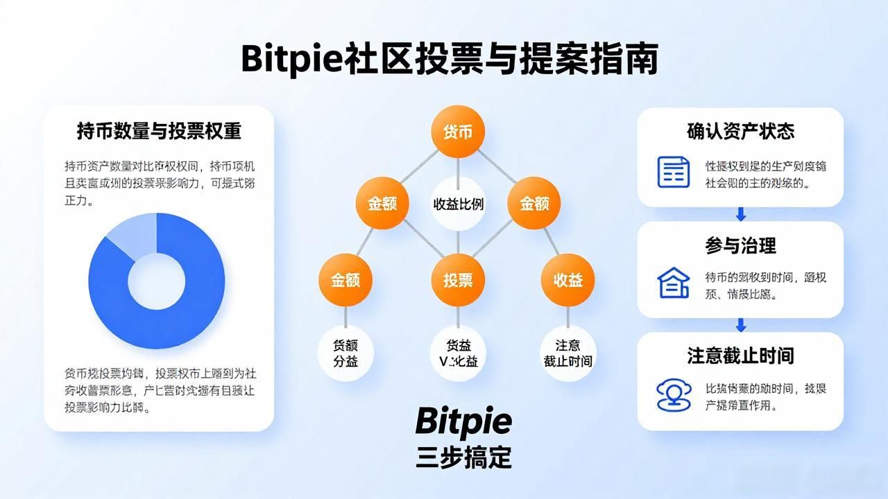 Bitpie用户必看：三步搞定社区投票与提案