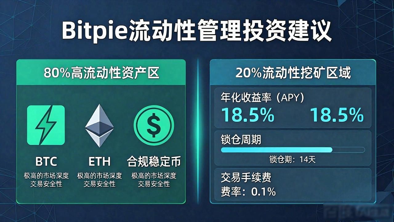 Bitpie官网怎么管流动性？给用户的投资建议