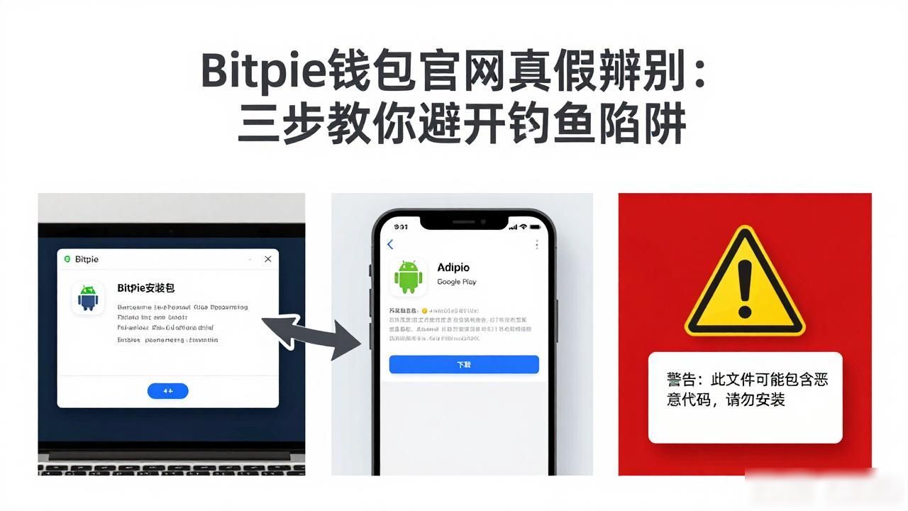 Bitpie钱包官网真假辨别：三步教你避开钓鱼陷阱