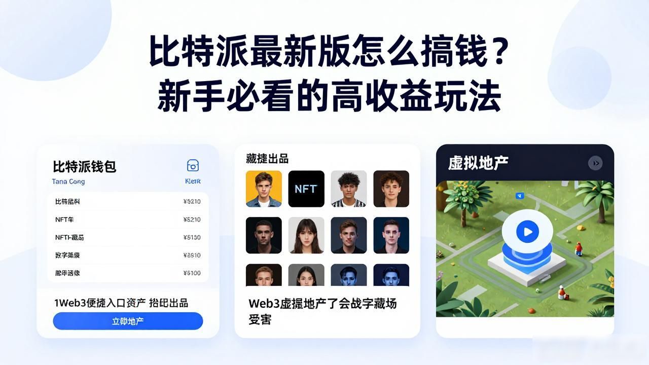 比特派最新版怎么搞钱？新手必看的高收益玩法