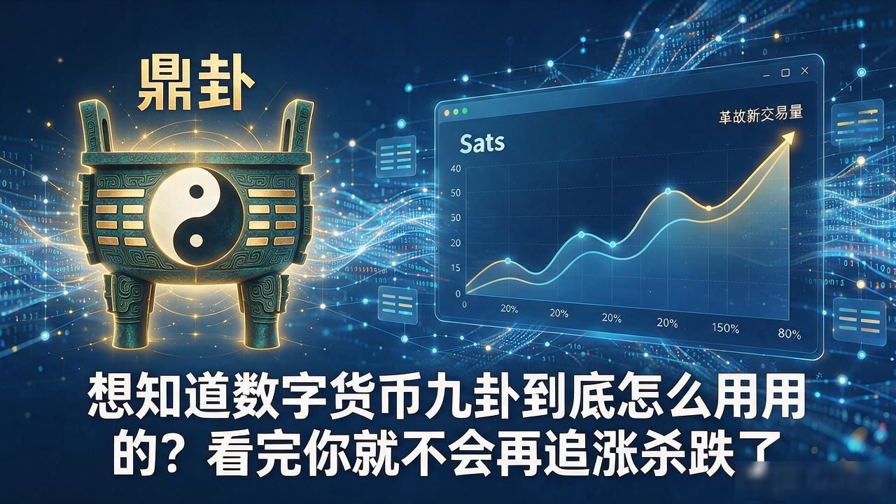 想知道数字货币九卦到底怎么用的？看完你就不会再追涨杀跌了