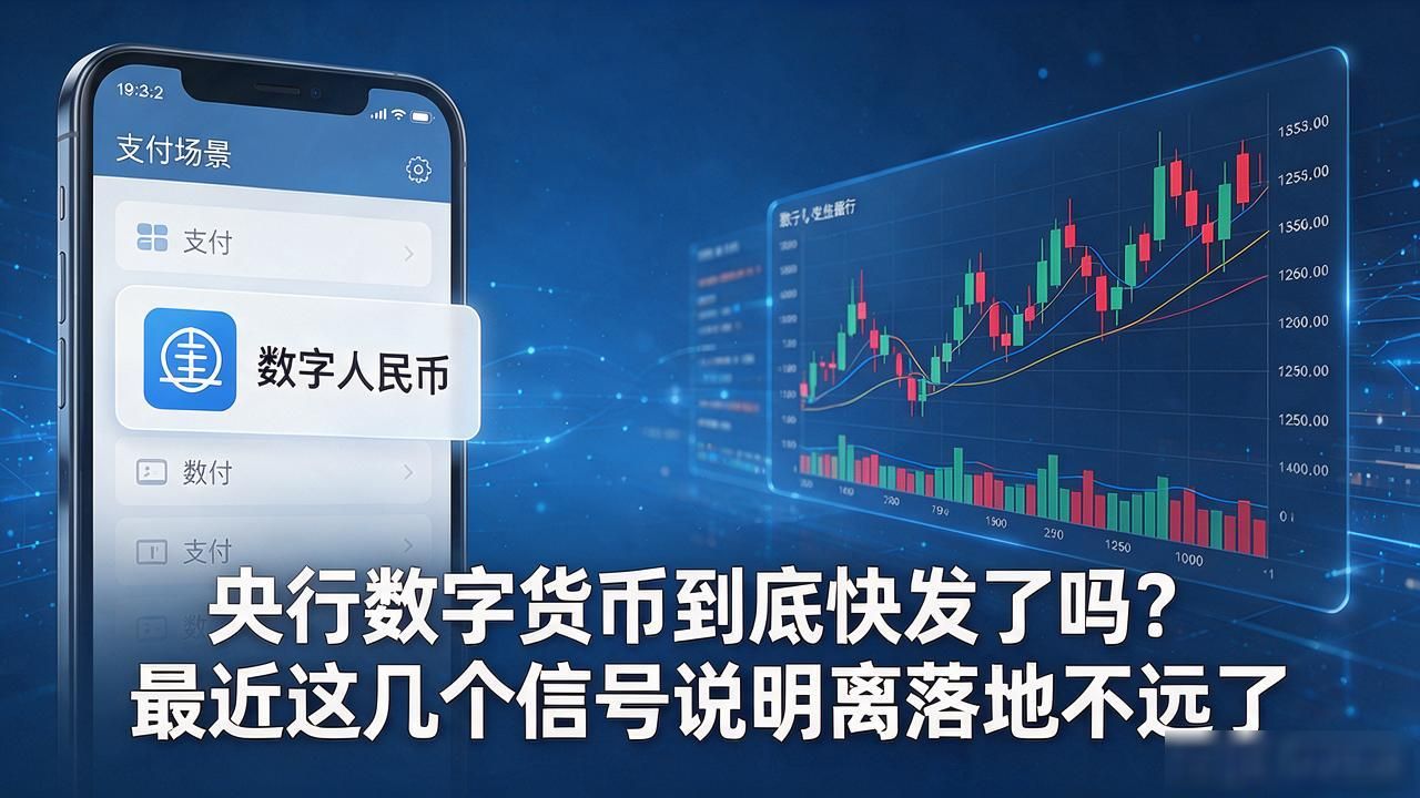 央行数字货币到底快发了吗？最近这几个信号说明离落地不远了