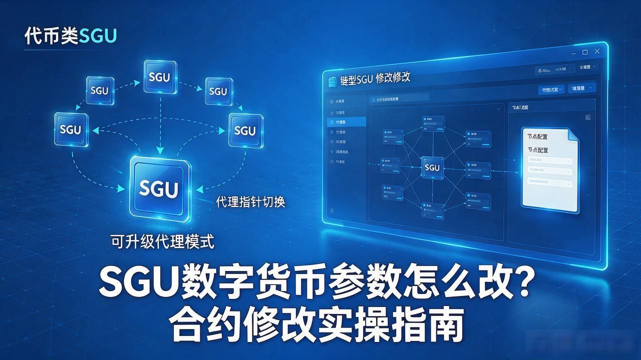 SGU数字货币参数怎么改？合约修改实操指南