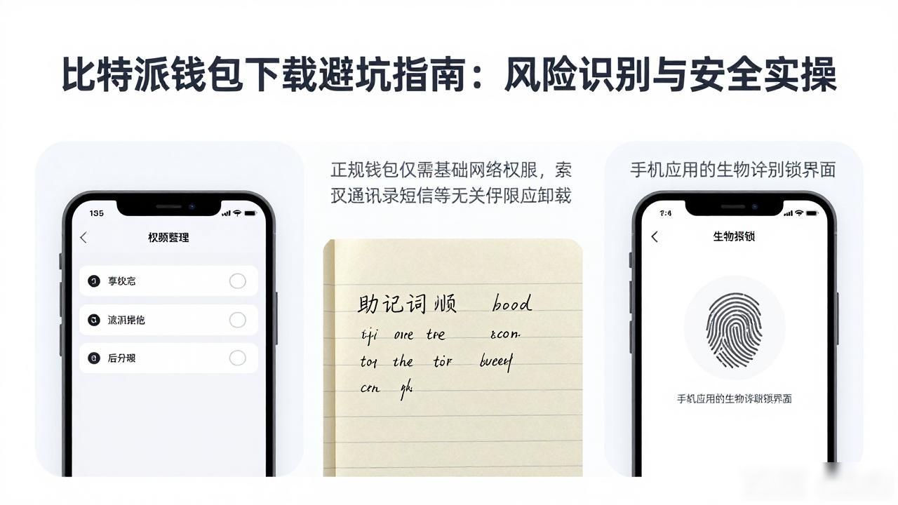 比特派钱包下载避坑指南：风险识别与安全实操