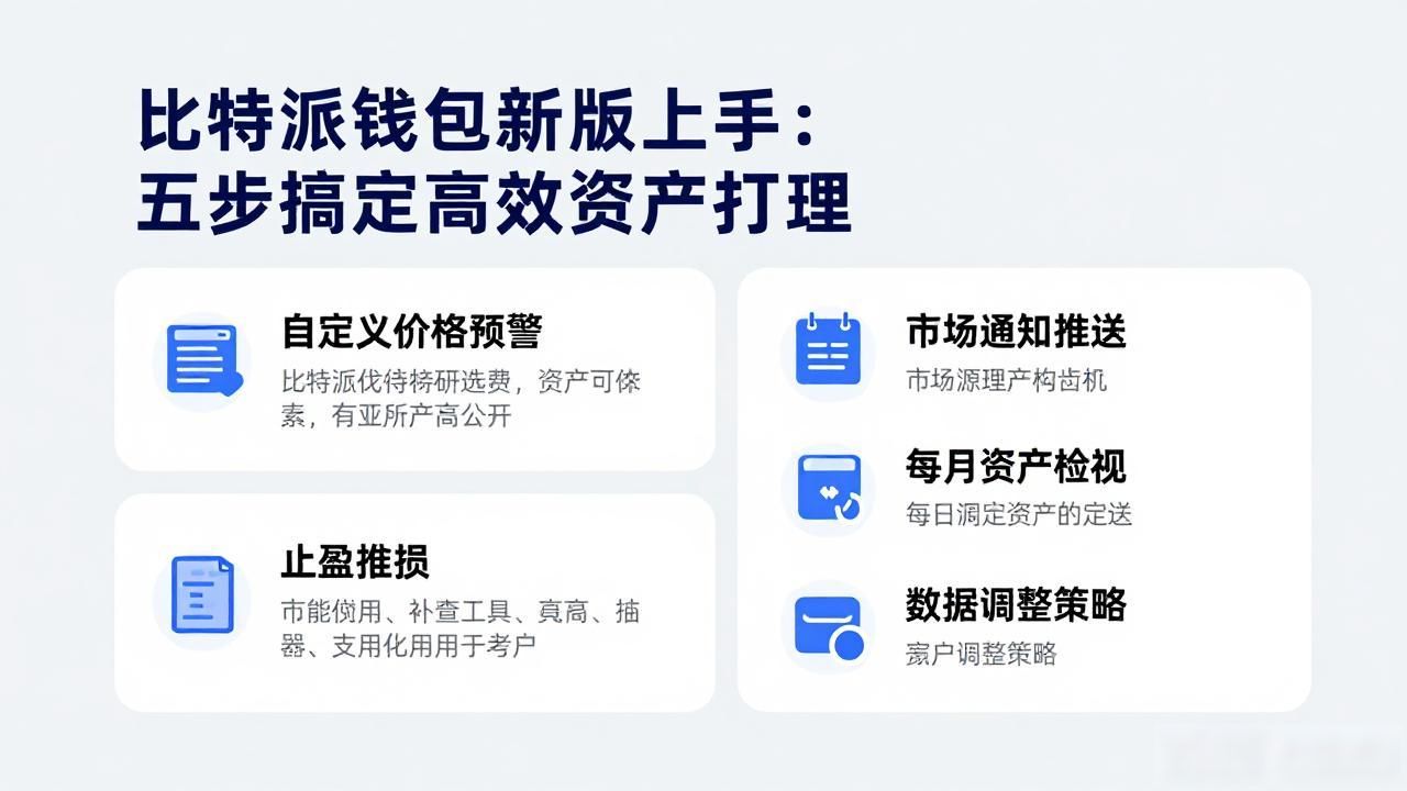 比特派钱包新版上手：五步搞定高效资产打理