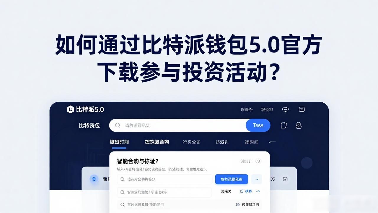 如何通过比特派钱包5.0官方下载参与投资活动？