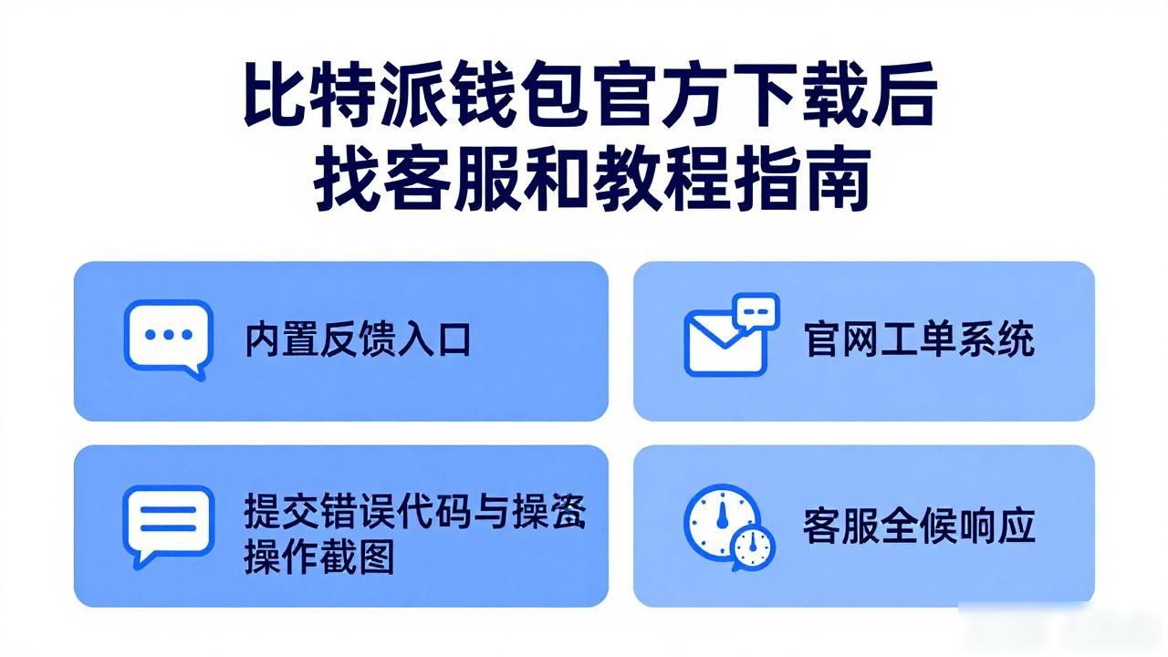 比特派钱包官方下载后找客服和教程指南