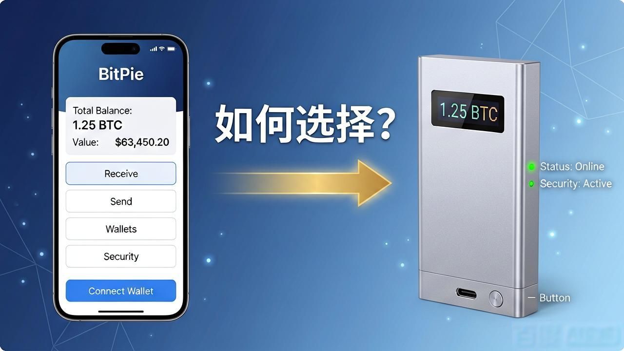 比特派和冷钱包，到底该选哪个？