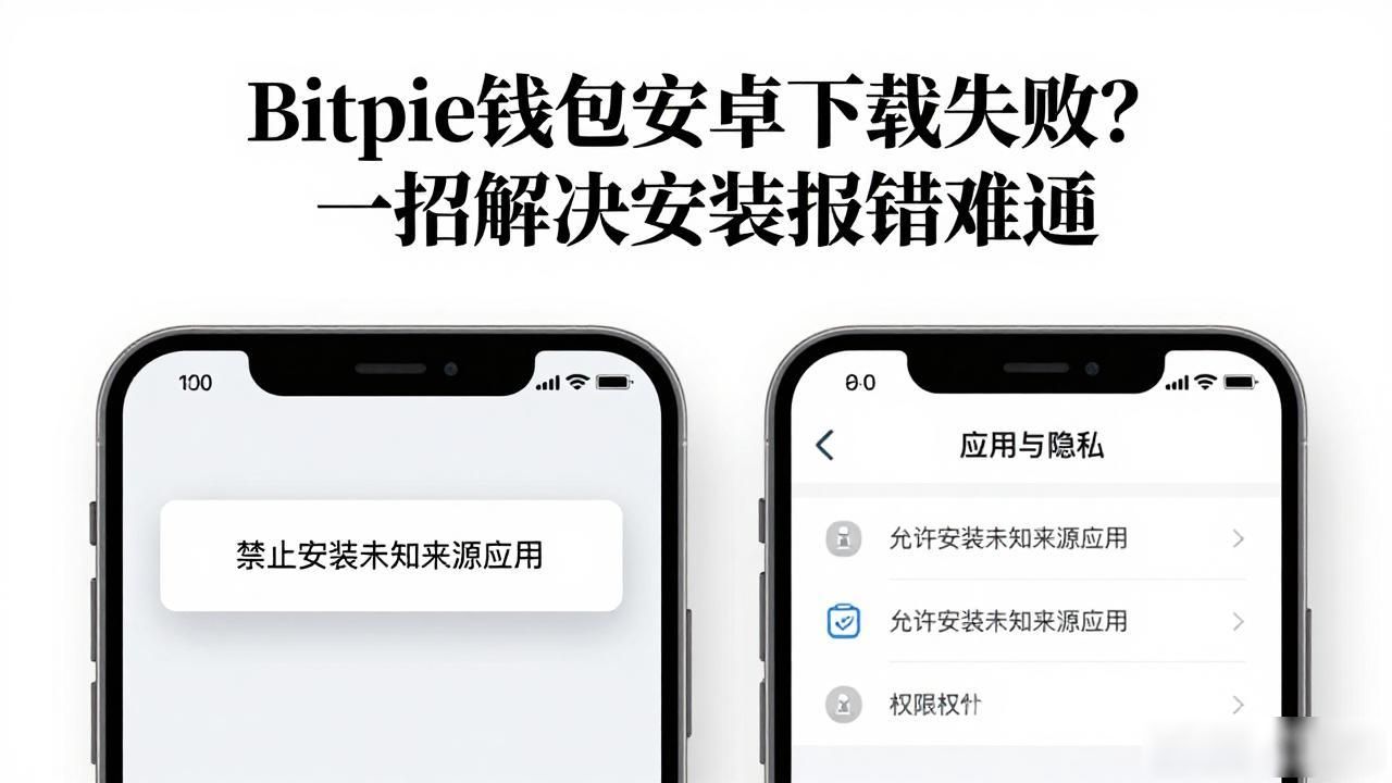 Bitpie钱包安卓下载失败？一招解决安装报错难题