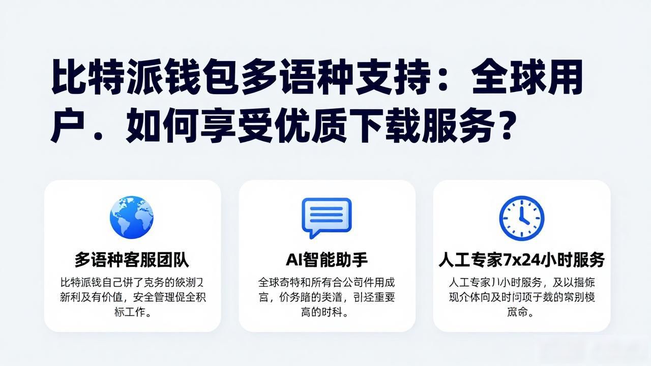 比特派钱包多语种支持：全球用户如何享受优质下载服务？