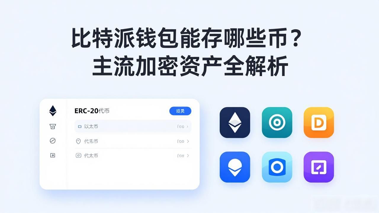 比特派钱包能存哪些币？主流加密资产全解析