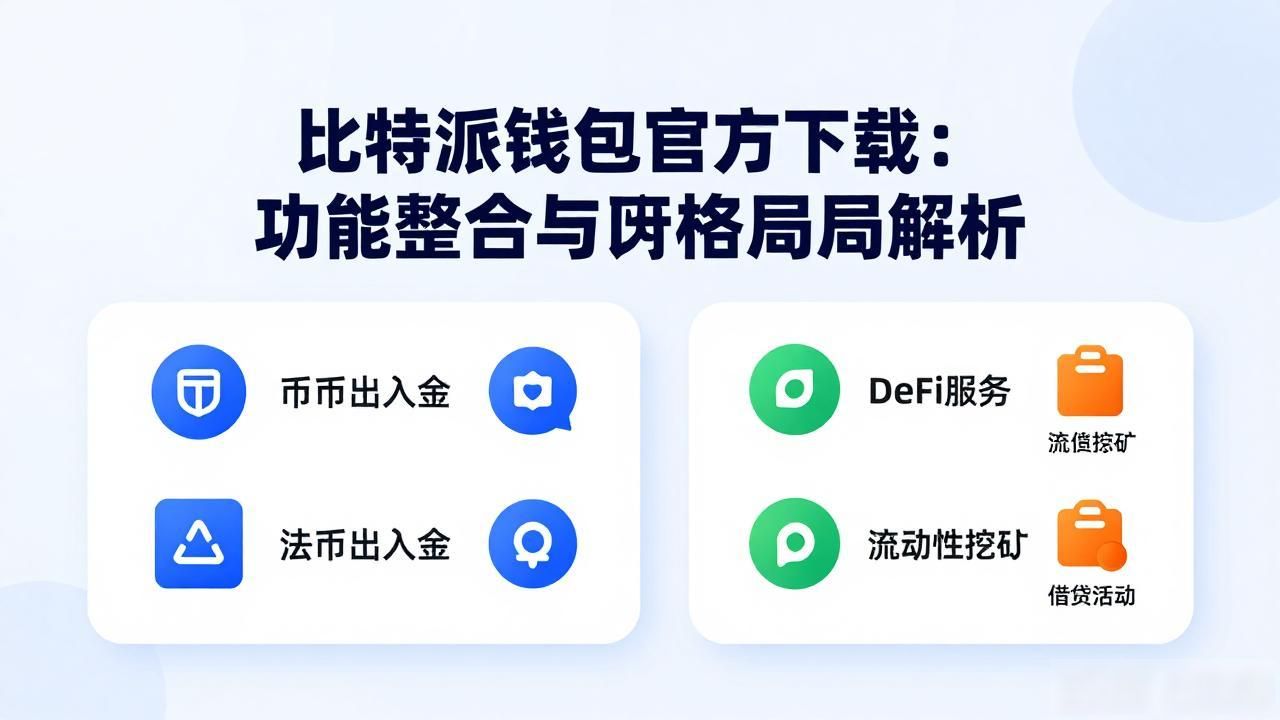 比特派钱包官方下载：功能整合与战略布局解析
