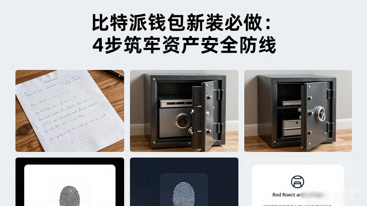 比特派钱包新装必做：4步筑牢资产安全防线