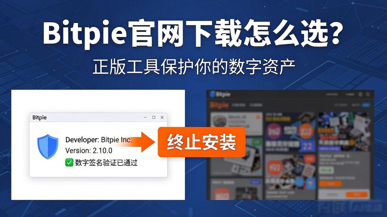 Bitpie官网下载怎么选？正版工具保护你的数字资产