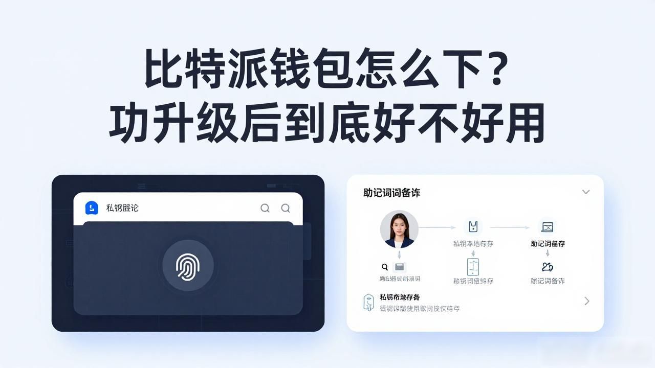 比特派钱包怎么下？功能升级后到底好不好用