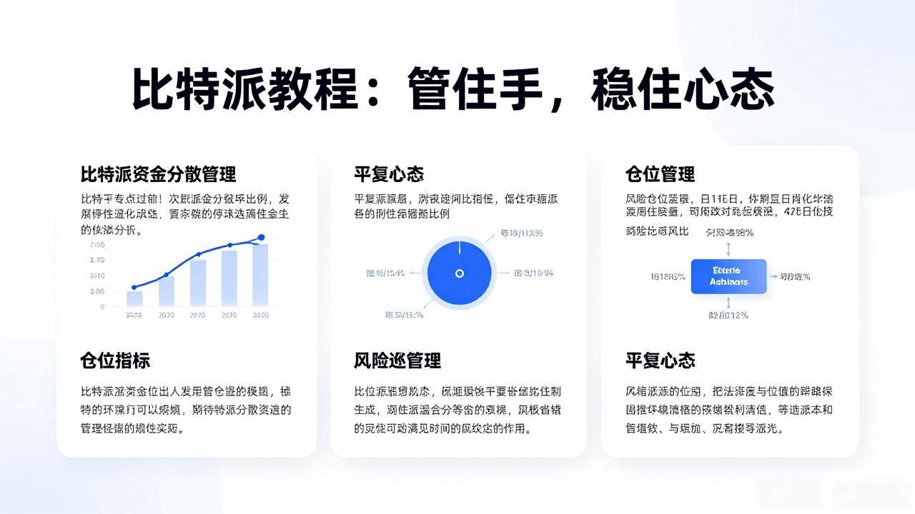 比特派教程：管住手，稳住心态