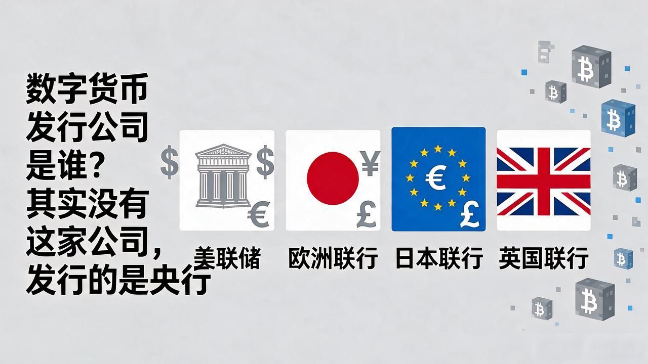 搜数字货币发行公司是谁？其实没有这家公司，发行的是央行