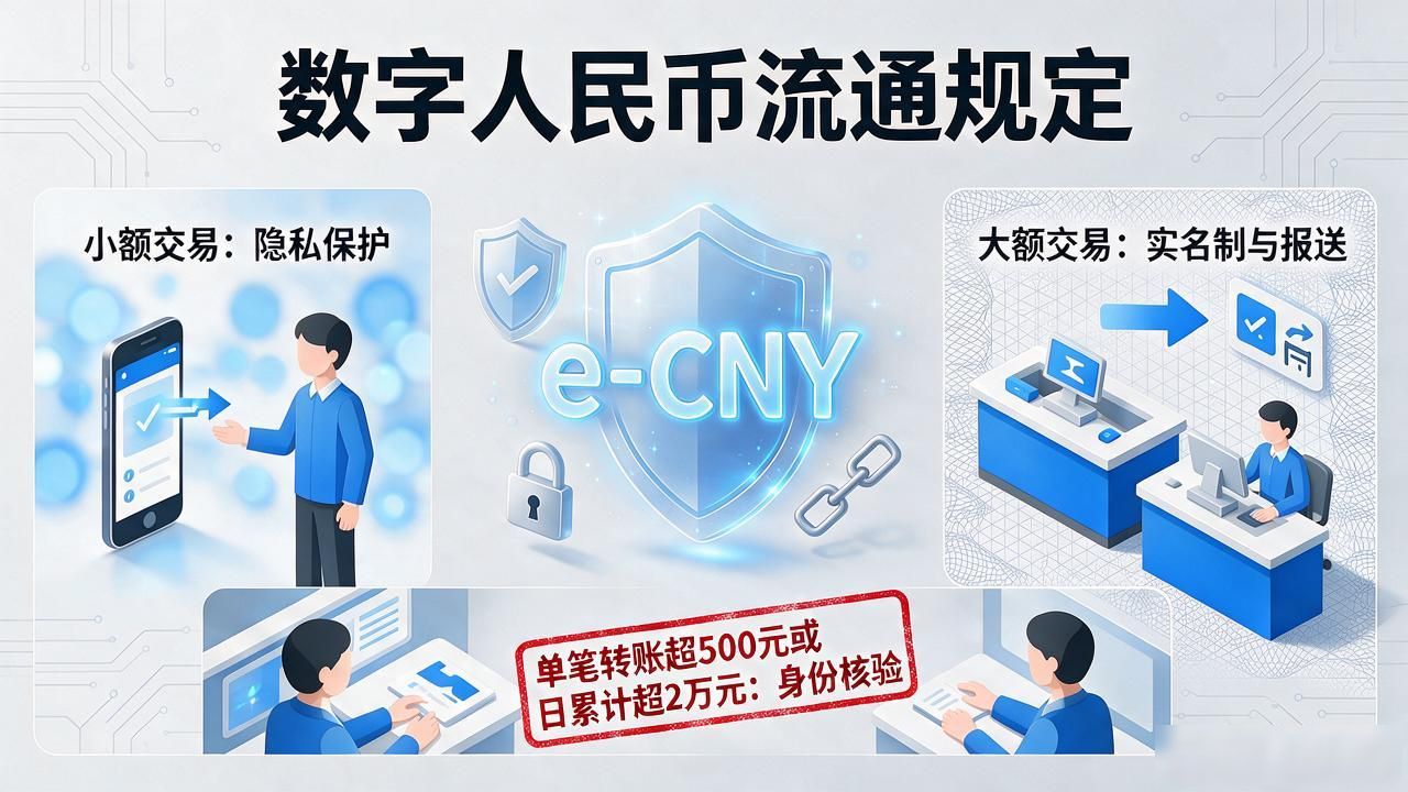 数字人民币发行流通规定全解读,普通人使用、存储、转账要注意什么