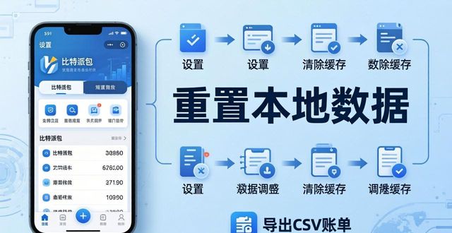 比特派钱包数据调整操作 备份恢复与缓存管理