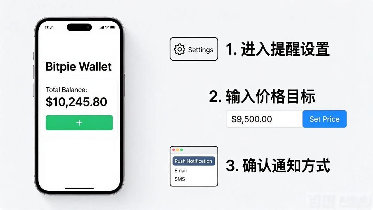 比特派钱包提醒功能设置教程