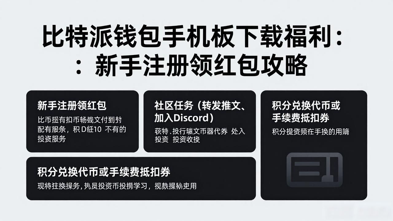 比特派钱包手机版下载福利：新手注册领红包攻略