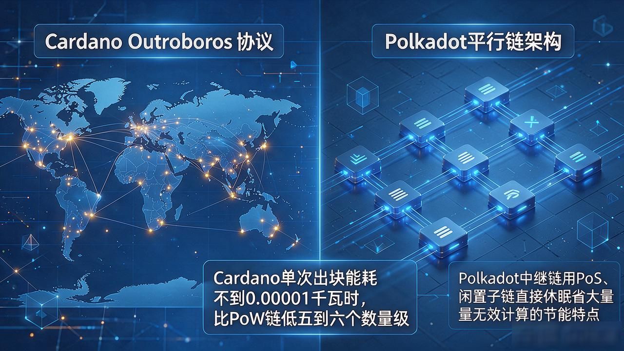 能耗较低的数字货币有哪些?主流节能加密币核心特点与选择建议