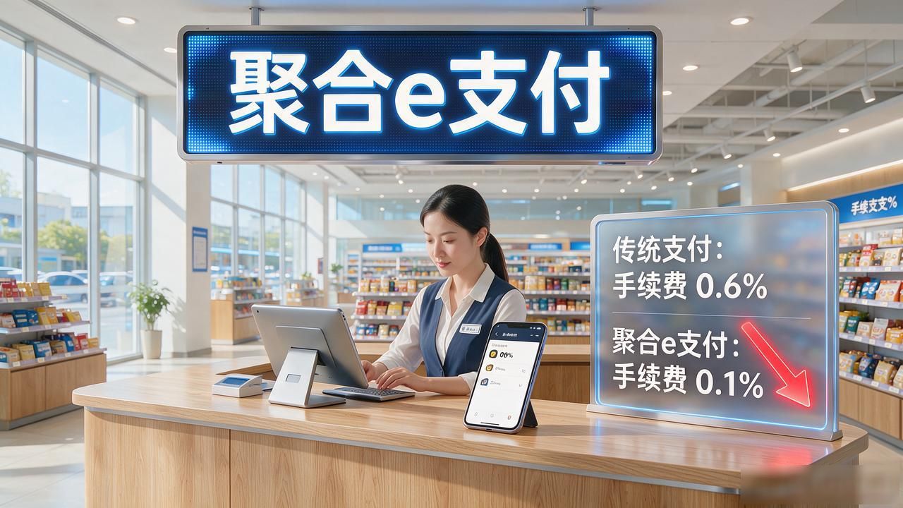 聚合e支付怎么接数字货币？中小商户一码通收全币种实操