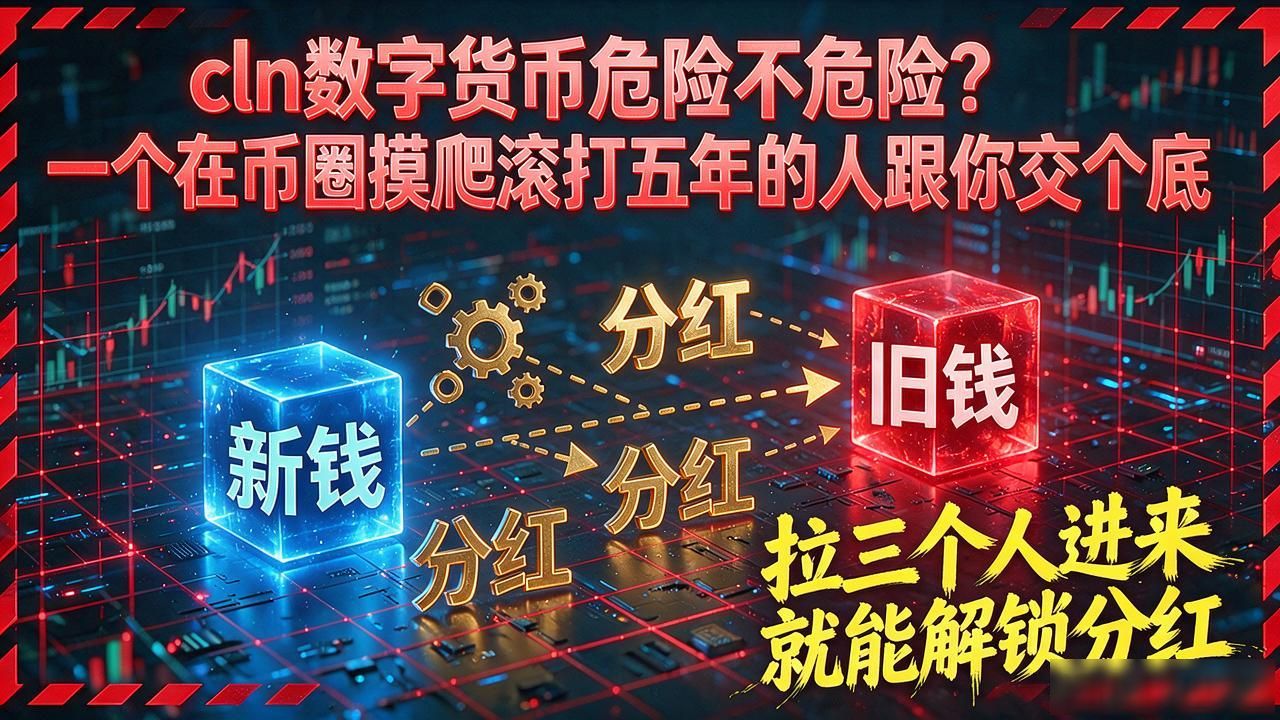 cln数字货币危险不危险?一个在币圈摸爬滚打五年的人跟你交个底